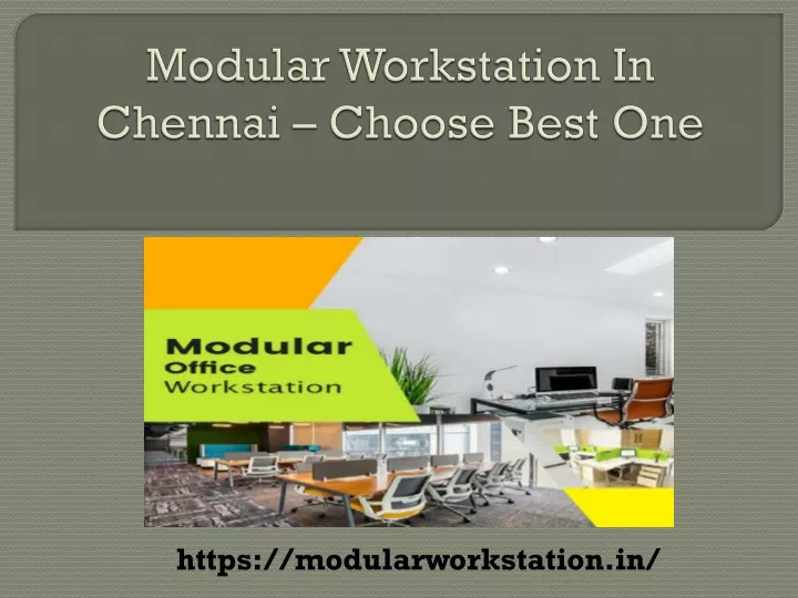 modular workstation in chennai choose best one