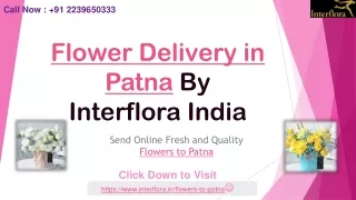 Online Flower Delivery in Patna , Send Flowers to Patna By Interflora India
