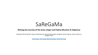 SaReGaMa