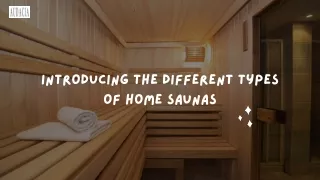 Everything You Need to Know About Home Saunas