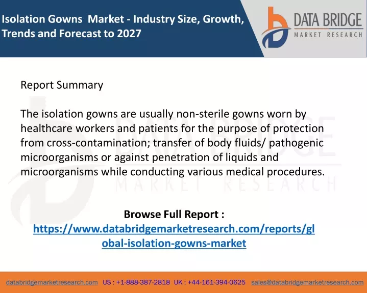 isolation gowns market industry size growth