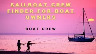 Sailboat crew finder for boat owners | Coboaters USA