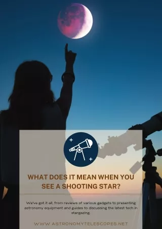what does it mean when you see a shooting star