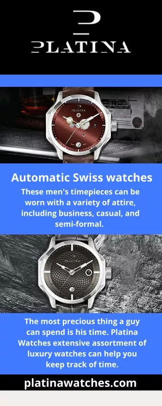 Automatic Swiss watches