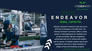 Endeavor General Contractor - Best Construction Companies in San Francisco, CA