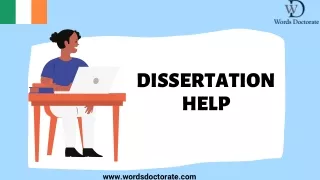 Dissertation Help - Words Doctorate