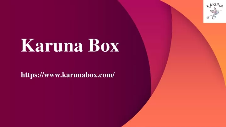 karuna box