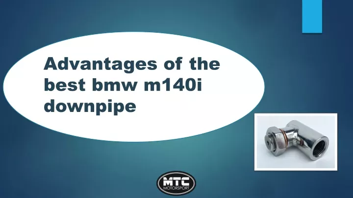 advantages of the best bmw m140i downpipe