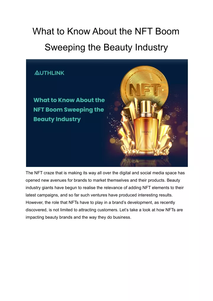 what to know about the nft boom