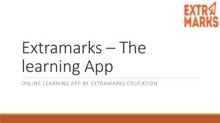 extramarks the learning app