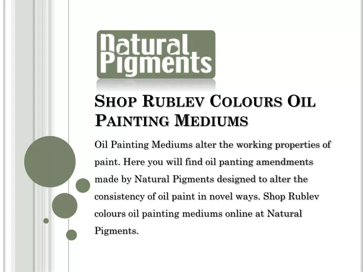 shop rublev colours oil painting mediums