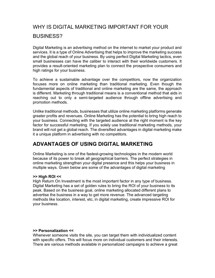 PPT - Digital Marketing PowerPoint Presentation, free download - ID ...