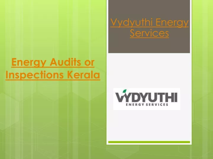 vydyuthi energy services