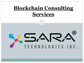 blockchain consulting services