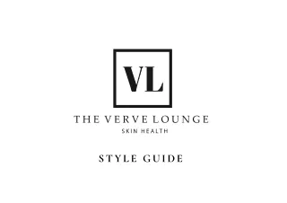 THE VERVE LOUNGE - Style Guide