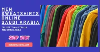 Men Sweatshirts Online Saudi Arabia | Riyadh, KSA