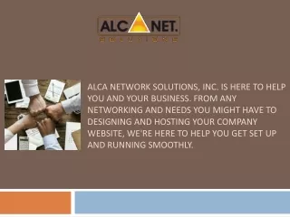 Downey best IT consulting by ALCA Network Solutions