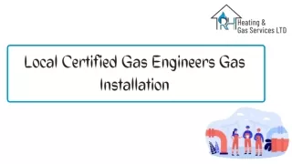Local Certified Gas Engineers Gas Installation