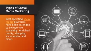 types of social media marketing