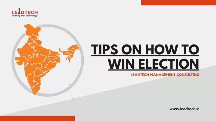 tips on how to win election