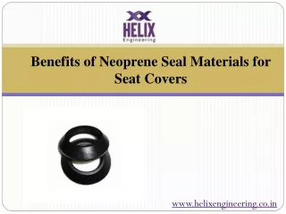 Top 5 Benefits of Neoprene Seal Materials for Seat Covers