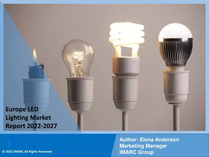 europe led lighting market report 2022 2027