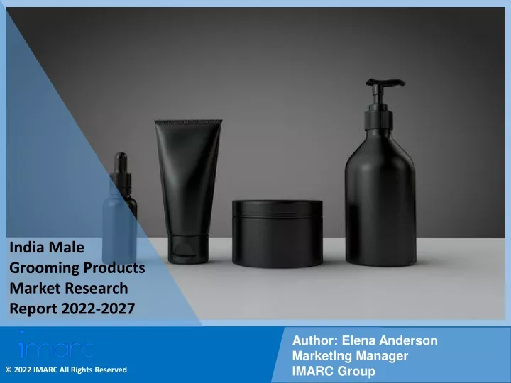 india male grooming products market research