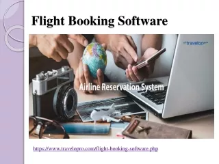 Flight Booking Software