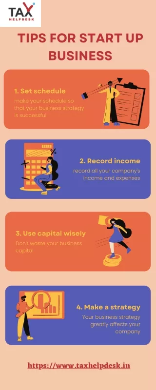 tips for start up business