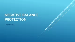 negative balance protection