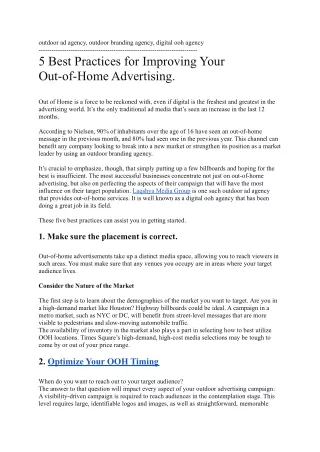 5 Best Practices to Perfect Your Out of Home Advertising.docx