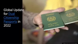 Global Update for Dual Citizenship Passports in 2022​