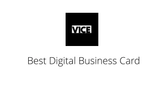 Best Digital Business Card
