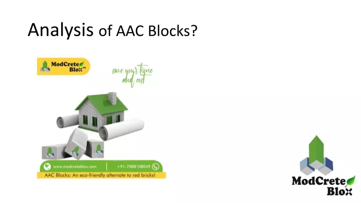 analysis of aac blocks