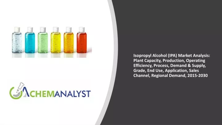 isopropyl alcohol ipa market analysis plant