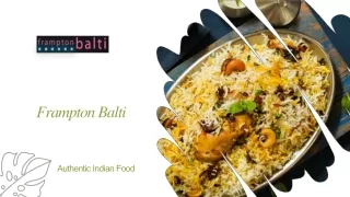 frampton balti