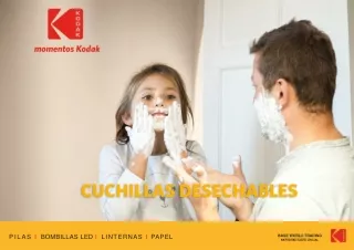 Maquinillas desechables Kodak