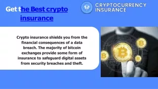 Get The Best Crypto Insurance-cryptocurrencyinsurance