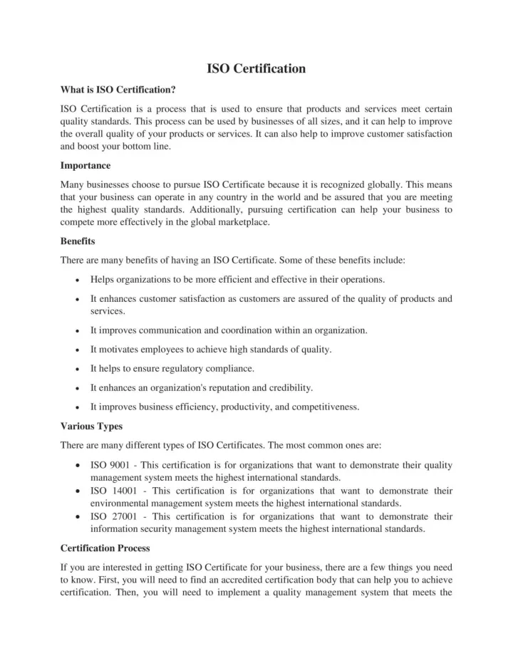 PPT - ISO Certification PowerPoint Presentation, free download - ID ...
