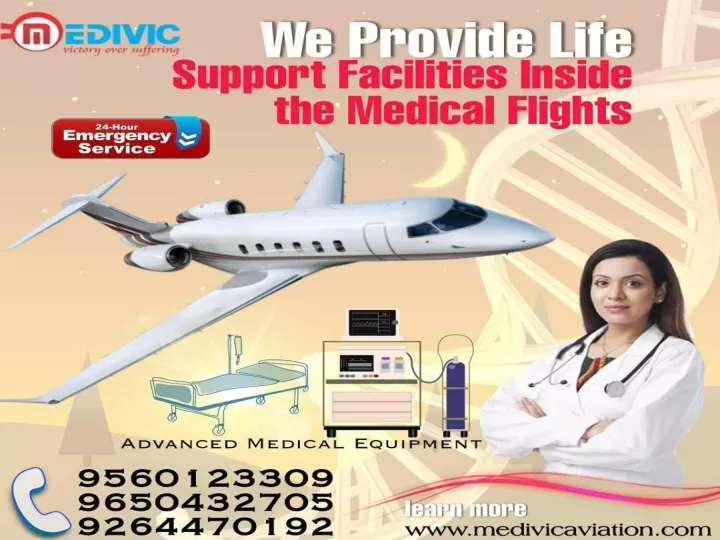 PPT - Book Low-Budget ICU Charter Air Ambulance Services in Patna by ...