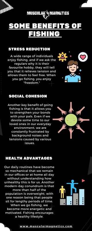 Here are the some benefits of fishing