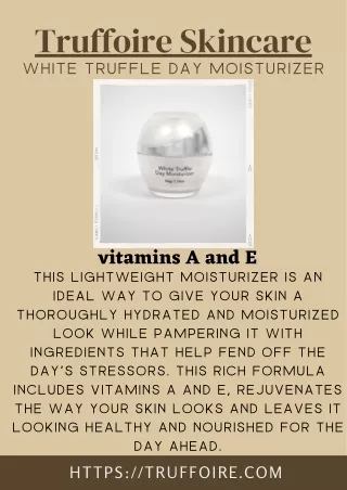 Unprecedented Customized Luxury Skincare | Truffoire Skincare