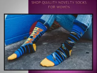 Shop Quality Novelty Socks for Women