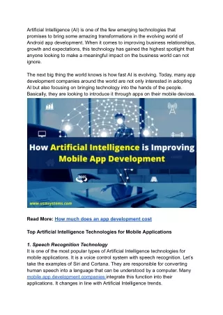 artificial intelligence