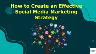 How to Create an Effective Social Media Marketing Strategy