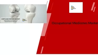 occupational medicines market