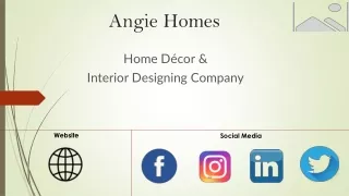 Home Decor And Interior Designer Company