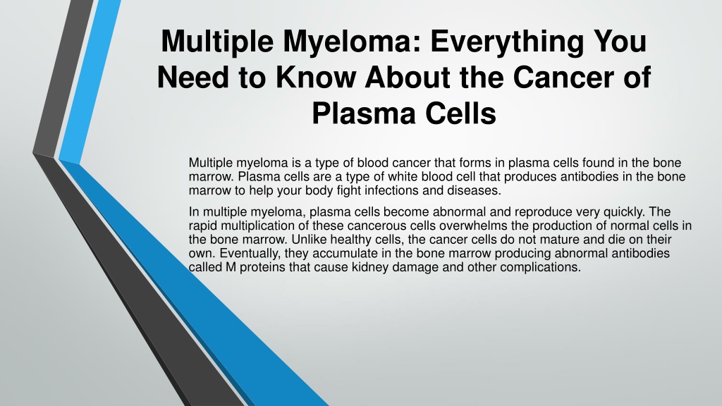 PPT - Multiple Myeloma Everything You Need to Know About the Cancer of ...