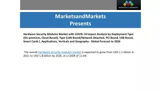 marketsandmarkets presents