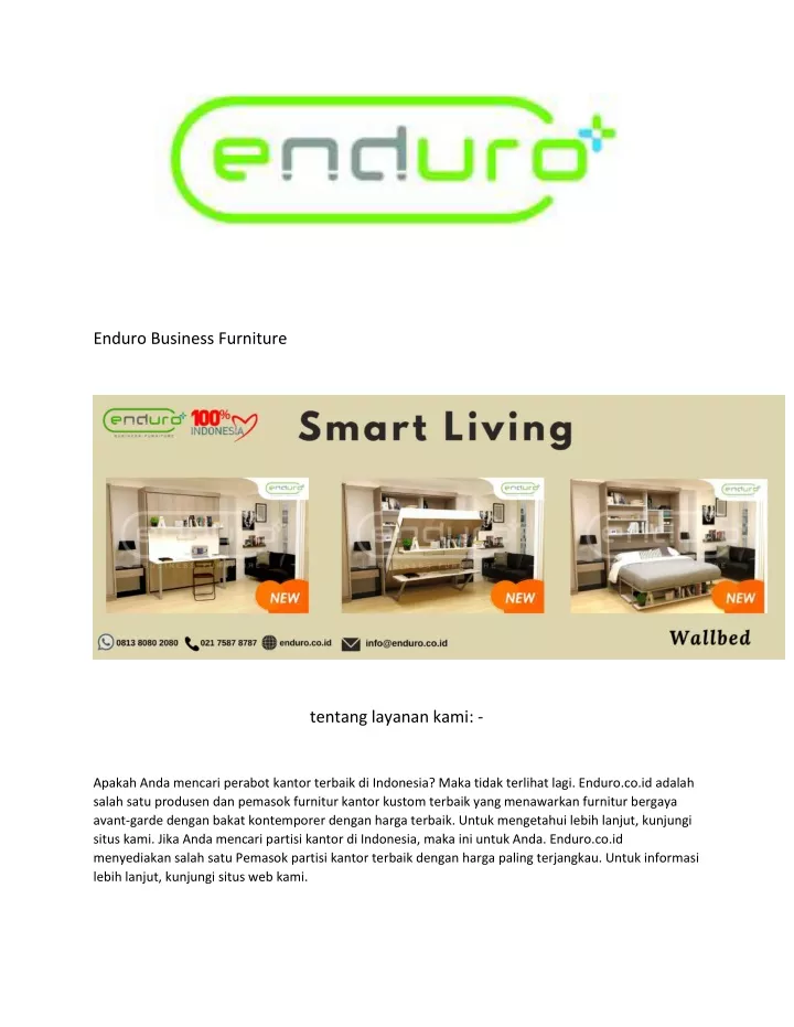 enduro business furniture